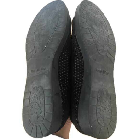 Beautifeel Cella Black Suede Sneakers Size 38 - Picture 7 of 7